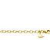 5cm ZINZI gold plated zilveren verlengstukje voor het gemakkelijk verlengen van je armband of ketting ZIV-G