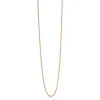 80cm ZINZI zilveren anker ketting rosé verguld ZILC-A80R
