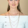 70cm ZINZI zilveren anker ketting rosé verguld ZILC-A70R