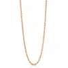 45cm ZINZI zilveren anker ketting rosé verguld ZILC-A45R