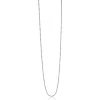 70cm ZINZI zilveren bolletjes ketting, 0,9mm breed. ZILC-B70