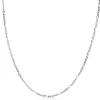 70cm ZINZI zilveren figaro ketting ZILC-F70