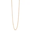 70cm ZINZI zilveren jasseron ketting rosé verguld ZILC-J70R