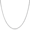 70cm ZINZI zilveren koord ketting ZILC-K70