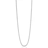 90 cm ZINZI zilveren palmier ketting ZILC-P90
