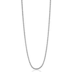 70 cm ZINZI zilveren palmier ketting ZILC-P70