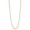 42cm ZINZI zilveren palmier ketting rosé verguld ZILC-P42R