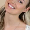45cm Zinzi zilveren slangen collier 1mm breed ZISL45