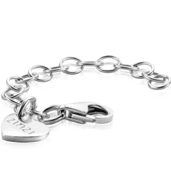 5cm ZINZI zilveren verlengstukje voor het gemakkelijk verlengen van je armband of ketting ZIV-Z