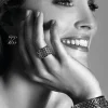Mart Visser by ZINZI zilveren fantasie klem armband glad 28mm MVA15