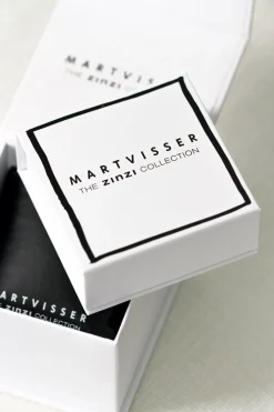 Mart Visser by ZINZI zilveren ring schakel glad MVR2