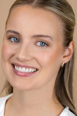 13mm ZINZI Gold 14 krt gouden rechthoekige oorringen met luxe klapsluiting 2mm vierkante buis ZGO575