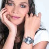 ZINZI Classy horloge 34mm grijze wijzerplaat stalen kast en band, datum ziw1024