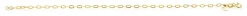 ZINZI Gold 14 karaat gouden armband met ovale schakels 2,2mm breed ZGA291