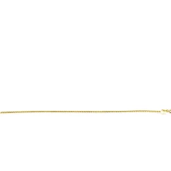 ZINZI Gold 14 krt gouden palmier armband 1,5mm breed, lengte 18,5cm ZGA307