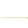 ZINZI gold plated zilveren figaro armband 3,5mm breed ZIA2291G