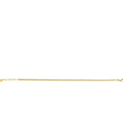 ZINZI gold plated zilveren tennis armband 2,1mm breed met rijzetting champagnekleurige zirconia's ZIA2892C