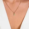 ZINZI gold plated zilveren vierkant plaatje als hanger 15mm vol bezet met witte zirconia's ZIH2299 (zonder collier)