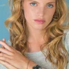 ZINZI Retro horloge zwarte wijzerplaat en zwarte stalen kast zwarte stalen mesh band 38mm extra dun ZIW409M