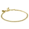ZINZI zilveren armband geel verguld 3mm gourmet ZIA1418G