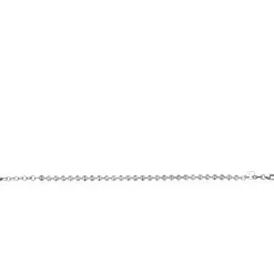 ZINZI zilveren armband met ronde schakels zonnestralen 4,3mm breed ZIA2272