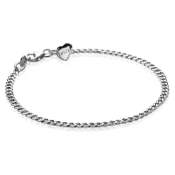 ZINZI zilveren armband 3mm gourmet ZIA1418