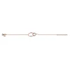 ZINZI zilveren armband rosé verguld ronde vormen 16-19cm ZIA1278R