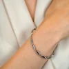 ZINZI zilveren bangle armband met gedraaide buis 4mm met luxe scharniersluiting ZIA2756