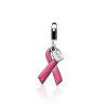 Zinzi zilveren bedel Pink Ribbon CHARMS19P