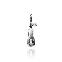 Zinzi zilveren bedel slipper CHARMS47