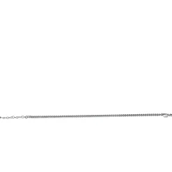ZINZI zilveren enkelband gourmet 23+4cm ZIE1414