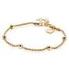 ZINZI zilveren fantasie armband geel verguld 17,5-20,5cm ZIA1128G
