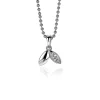 ZINZI zilveren hanger 12mm blaadjes witte zirconia ZIH2088 (zonder collier)