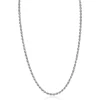 ZINZI zilveren koord ketting 2,6mm breed 42-45cm ZIC2386