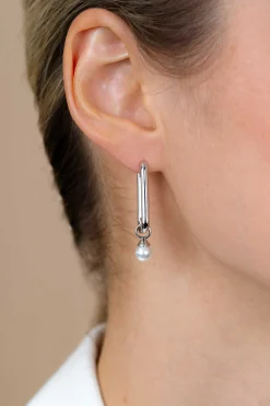 ZINZI zilveren luxe oorringen 24x3mm ovale vorm ZIO2223