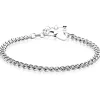 ZINZI zilveren massieve gourmet armband 4,3mm breed 17,5-21cm ZIA2851