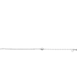 ZINZI zilveren multi-look armband met ovale en jasseron schakels, met ronde witte zirkonia in vierpootszetting 17-19cm ZIA2660