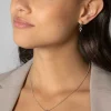 ZINZI zilveren oorbedels in vliegervorm bezet met witte zirconia's 15mm ZICH2497 (zonder oorringen)