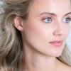 ZINZI zilveren oorknopjes 14K geel verguld 5mm open rondje ZIO2168G