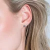 ZINZI zilveren oorknopjes 5mm open rondje ZIO2168