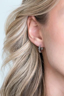 ZINZI zilveren oorringen 13mm Infinity vorm luxe sluiting ZIO1265