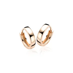 ZINZI zilveren oorringen rosé verguld 15 x 3mm ZIO191R