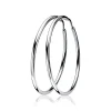 ZINZI zilveren oorringen 35 x 2mm glad ZIO435