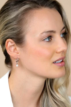 ZINZI zilveren oorringen 15 x 2mm glad met luxe klapsluiting ZIO401