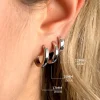 Zinzi zilveren oorringen 12 x 3mm glad met luxe klapsluiting ZIO187