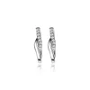 ZINZI zilveren oorringen 16x3mm crossover witte zirconia's ZIO1971