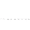 ZINZI zilveren paperclip schakel armband 5mm breed 19cm ZIA2207