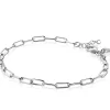 ZINZI zilveren paperclip schakel armband 3,5mm breed ZIA2202