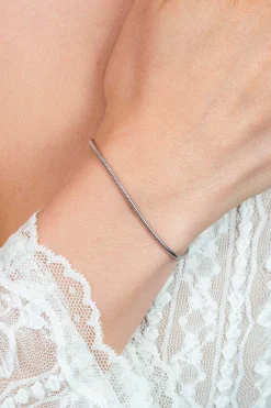 ZINZI zilveren ronde slangen armband (1,6mm breed) 17-20cm ZIA2848
