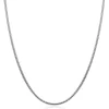 ZINZI zilveren ronde slangen ketting (2mm breed) 42-45cm ZIC2849